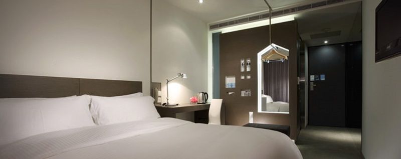 Just Sleep - Lin Sen Hotel Tajpej Kültér fotó